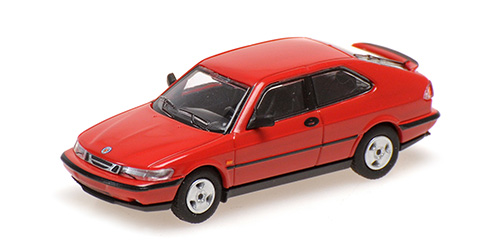 SAAB 900 COUPE – 1995 – RED 1:87 model