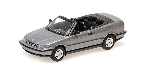 SAAB 900 CABRIOLET – 1995 – GREY METALLIC 1:87 model