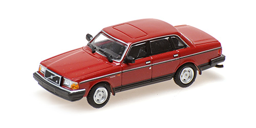 VOLVO 240 GL – 1986 – DARK RED METALLIC 1:87 model