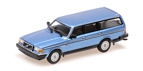 VOLVO 240 GL BREAK – 1986 – BLUE METALLIC 1:87 model