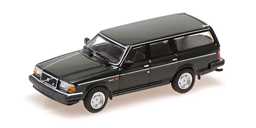 VOLVO 240 GL BREAK – 1986 – DARK GREEN 1:87 model