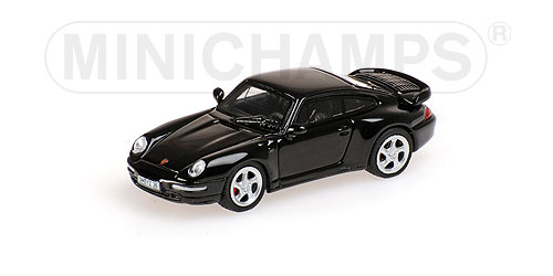 PORSCHE 911 (993) – TURBO – 1995 – BLACK L.E. 500 pcs. 1:87 model