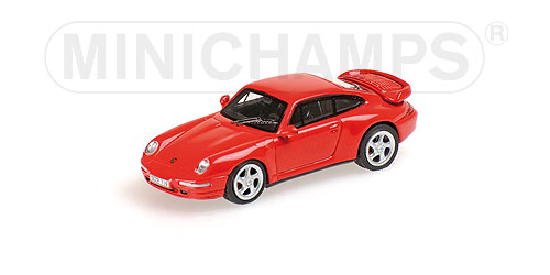 PORSCHE 911 (993) – TURBO – 1995 – RED L.E. 300 pcs. 1:87 model