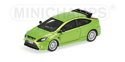 FORD FOCUS RS – 2008 – GREEN METALLIC 1:87 model