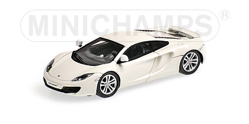 MCLAREN 12C – 2012 – WHITE L.E. 300 pcs. 1:87 model