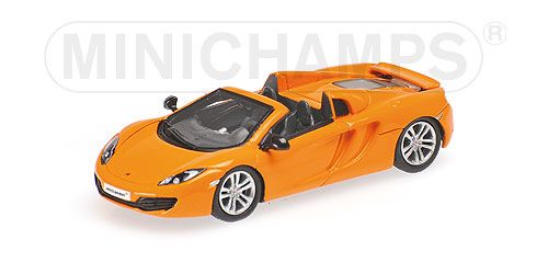 MCLAREN 12C – SPIDER – 2012 – YELLOW L.E. 400 pcs. 1:87 model