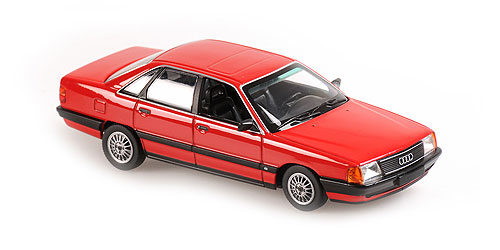 AUDI 100 – 1990 – RED METALLIC 1:43 model