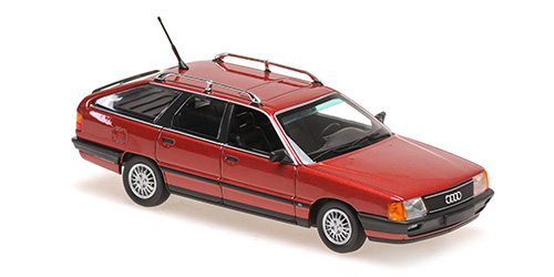 AUDI 100 AVANT – 1990 – RED 1:43 model