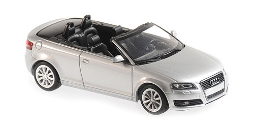 AUDI A3 CABRIOLET – 2007 – SILVER 1:43 model
