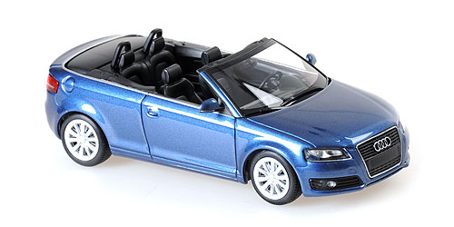 AUDI A3 CABRIOLET – 2007 – DARK BLUE METALLIC 1:43 model