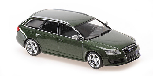 AUDI RS 6 AVANT – 2007 – GREEN METALLIC 1:43 model