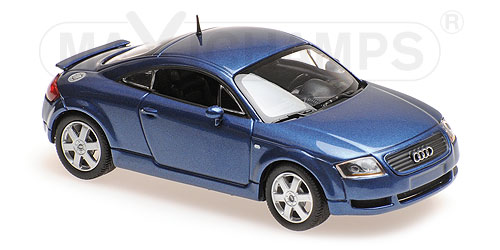 AUDI TT COUPE – BLUE METALLIC 1:43 model