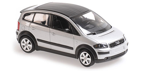 AUDI A2 – 2000 – SILVER 1:43 model