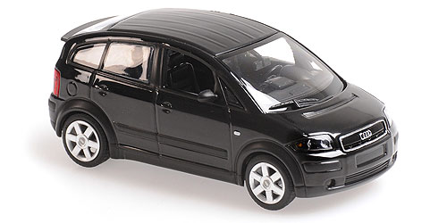 AUDI A2 – 2000 – BLACK METALLIC 1:43 model