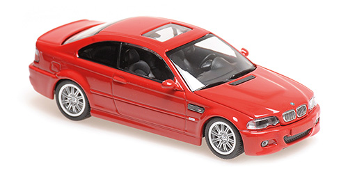 BMW M3 (E46) COUPE – 2001 – RED 1:43 model
