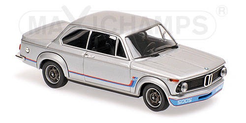 BMW 2002 TURBO – 1973 – SILVER 1:43 model