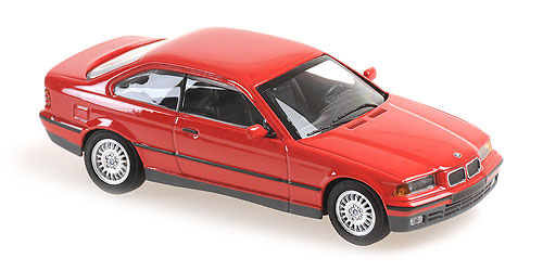 BMW 3-SERIES COUPE – 1992 – RED 1:43 model