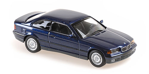 BMW 3-SERIES COUPE – 1992 – BLUE METALLIC 1:43 model