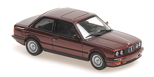 BMW 3-SERIES (E30) – 1989 – RED METALLIC 1:43 model