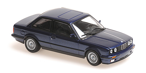 BMW 3-SERIES (E30) – 1989 – BLUE METALLIC 1:43 model