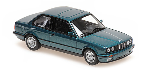 BMW 3-SERIES (E30) – 1989 – GREEN METALLIC 1:43 model