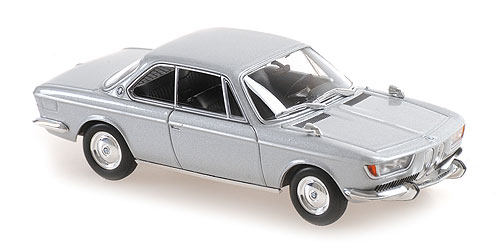 BMW 2000 CS COUPE – 1967 – SILVER 1:43 model