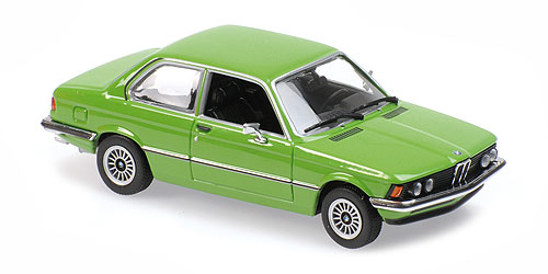 BMW 323I – 1975 – GREEN 1:43 model