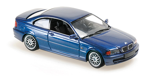 BMW 3ER COUPE (E46) – 1999 – BLUE METALLIC 1:43 model