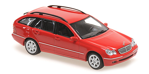 MERCEDES-BENZ C-CLASS T-MODEL (S203) – 2001 – RED 1:43 model