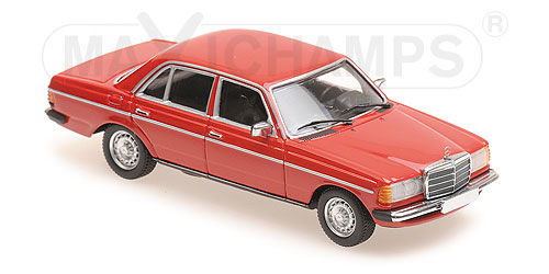 MERCEDES-BENZ (W123) 230E – 1982 – RED 1:43 model