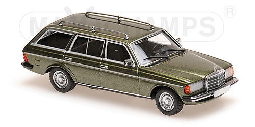 MERCEDES-BENZ (W123) 230TE – 1982 – GREEN METALLIC 1:43 model