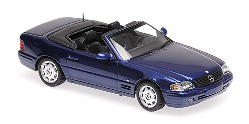MERCEDES-BENZ SL – 1999 – BLUE METALLIC 1:43 model