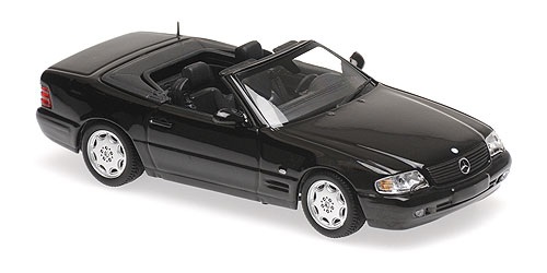 MERCEDES-BENZ SL – 1999 – BLACK 1:43 model