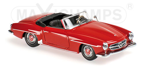 MERCEDES-BENZ 190 SL (W121) – 1955 – DARK RED 1:43 model
