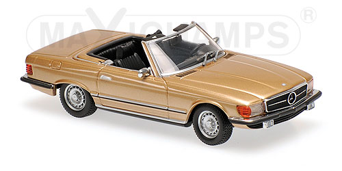 MERCEDES-BENZ 350 SL (R107) – 1974 – GOLD 1:43 model
