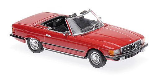 MERCEDES-BENZ 350 SL – 1974 – RED 1:43 model