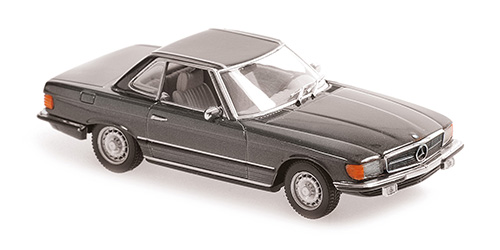 MERCEDES-BENZ 350 SL CABRIOLET HARDTOP (R107) – 1974 – GREY METALLIC 1:43 model