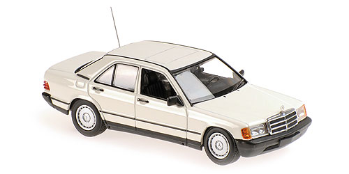 MERCEDES-BENZ 190E – 1984 – WHITE 1:43 model