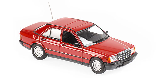 MERCEDES-BENZ 190E – 1984 – RED 1:43 model