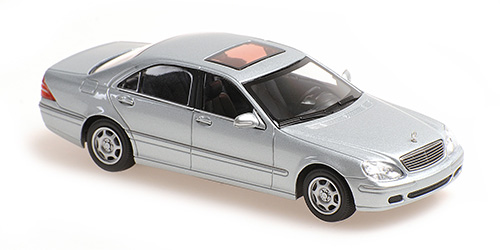 MERCEDES-BENZ S-CLASS (W220) – 1998 – SILVER METALLIC 1:43 model