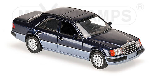 MERCEDES-BENZ 230E – 1991 – BLUE METALLIC 1:43 model