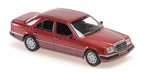 MERCEDES-BENZ 230E – 1991 – DARK RED METALLIC 1:43 model