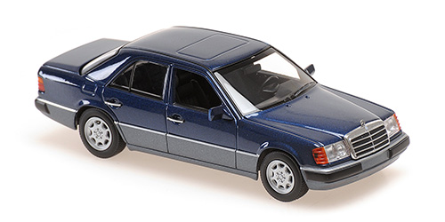 MERCEDES-BENZ 230E – 1991 – DARK BLUE METALLIC 1:43 model