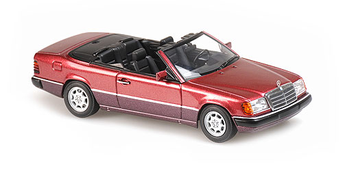 MERCEDES-BENZ 300 CE – 24 (A 124) – 1991 – RED METALLIC 1:43 model