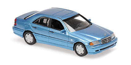 MERCEDES-BENZ C-CLASS – 1997 – BLUE METALLIC 1:43 model