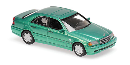 MERCEDES-BENZ C-CLASS – 1997 – GREEN METALLIC 1:43 model