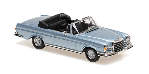 MERCEDES-BENZ 280 SE 3.5 CABRIOLET (W 111) – 1970 – BLUE 1:43 model