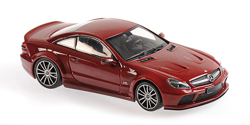 MERCEDES-BENZ SL65 AMG BLACK SERIES (R230) – 2009 – DARK RED 1:43 model