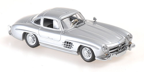 MERCEDES-BENZ 300 SL (W198 I) – 1955 – SILVER 1:43 model