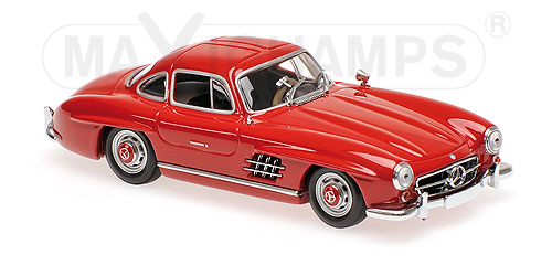MERCEDES-BENZ 300 SL (W198 I) – 1955 – DARK RED 1:43 model